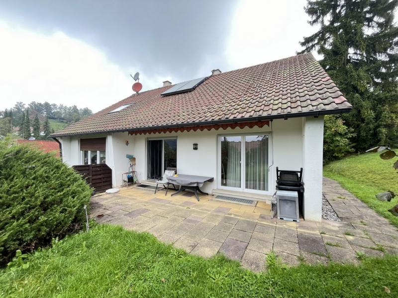 Ansicht Süd-Ost, mit Terrasse